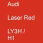 Preview: Audi, Laser Red, LY3H / H1.